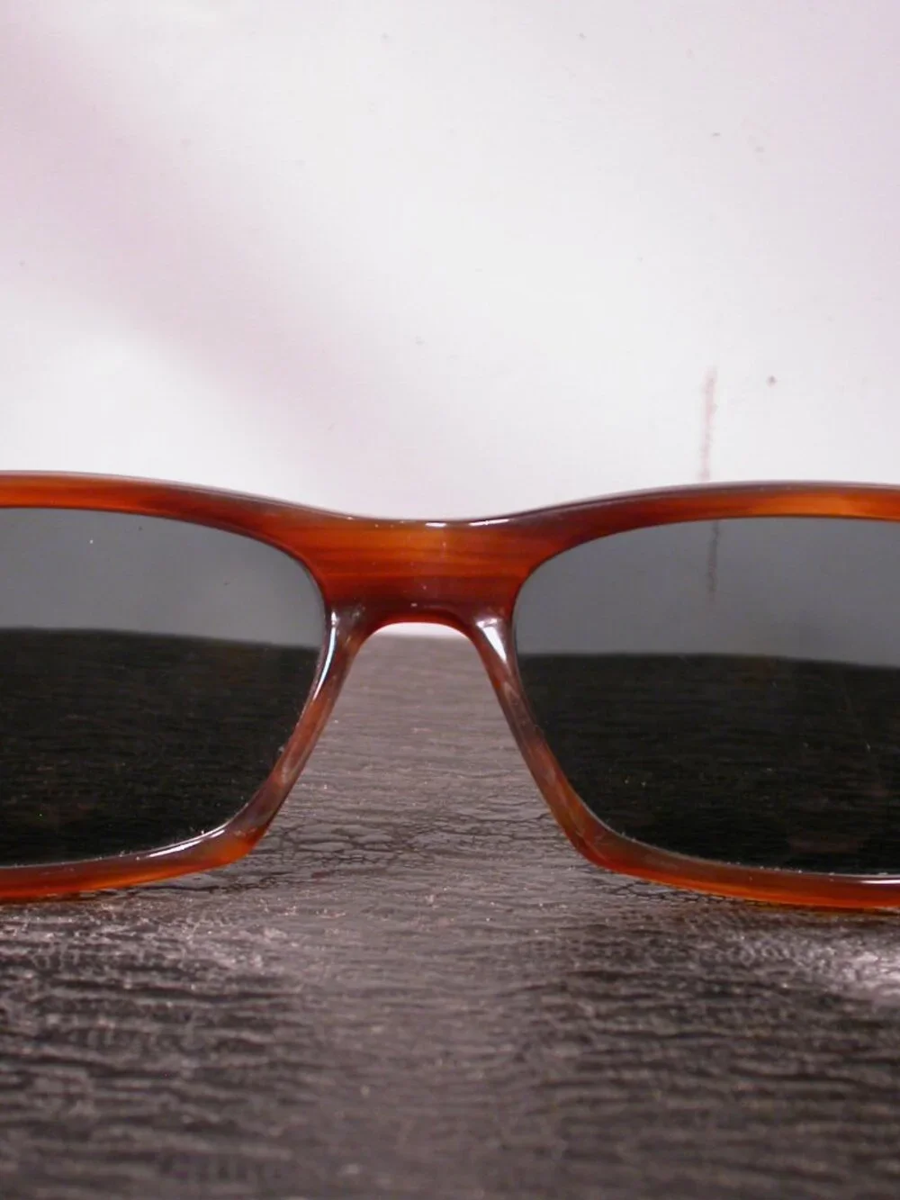 Seraphin Douglas Tortoise Stripe Sunglasses Hand Made in Japan   FRAME ONLY